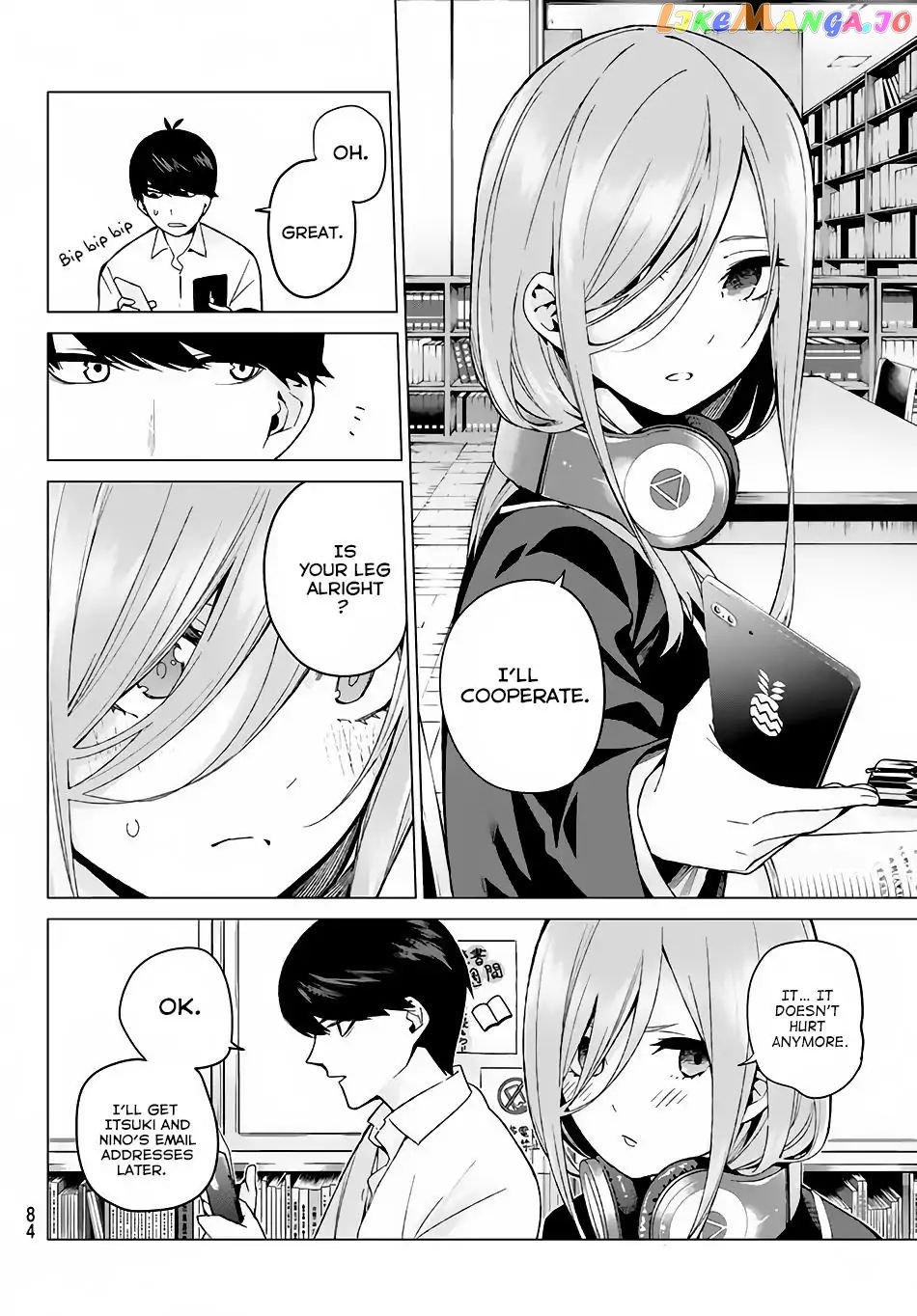 Go-Toubun No Hanayome chapter 13 - page 9