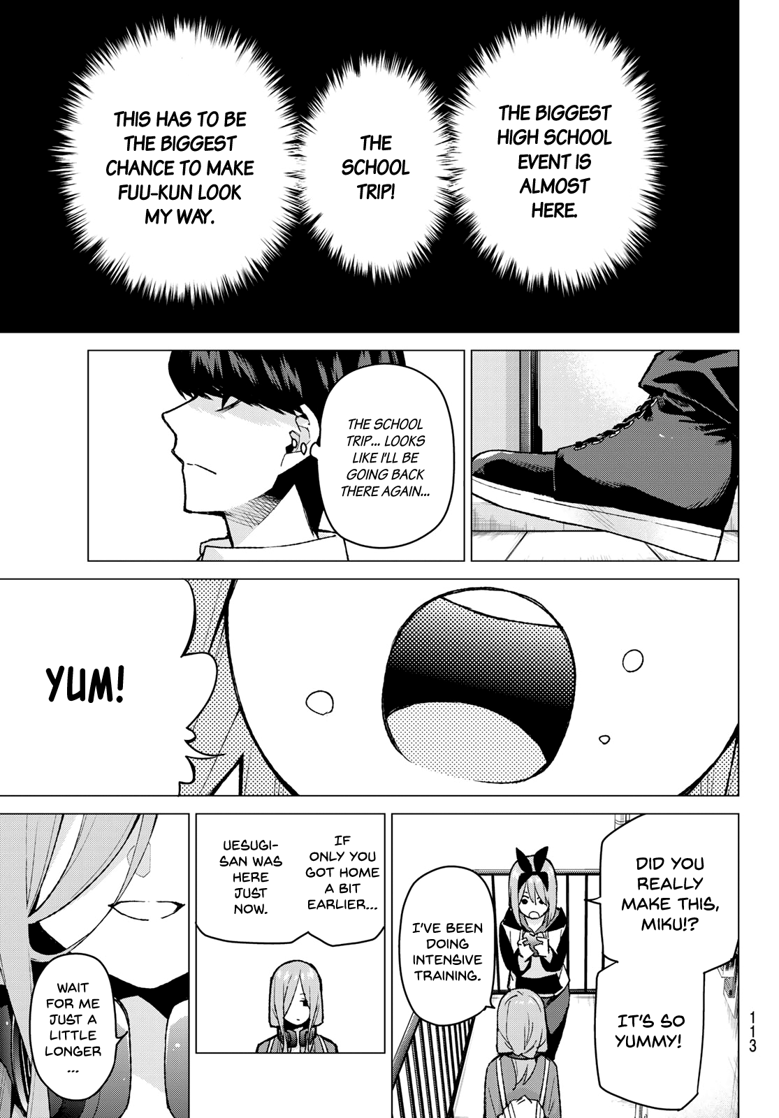 Go-Toubun No Hanayome chapter 77 - page 17