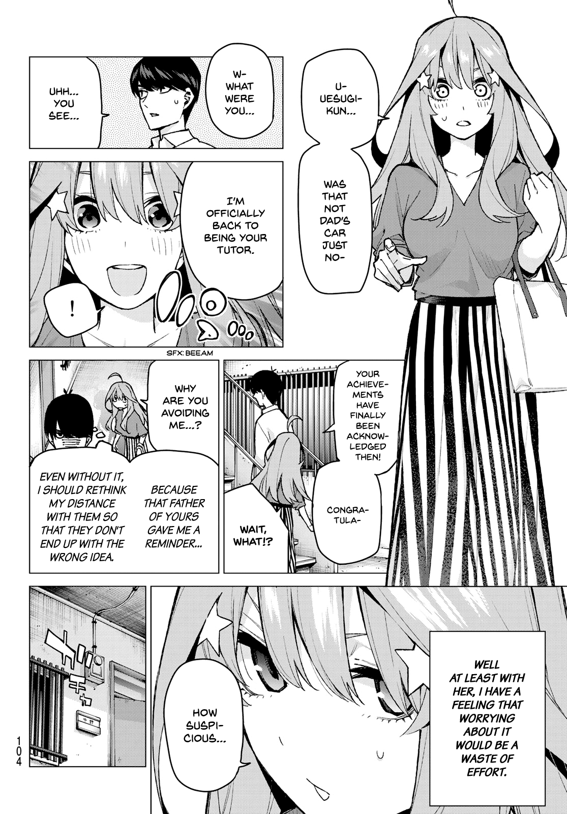 Go-Toubun No Hanayome chapter 77 - page 8