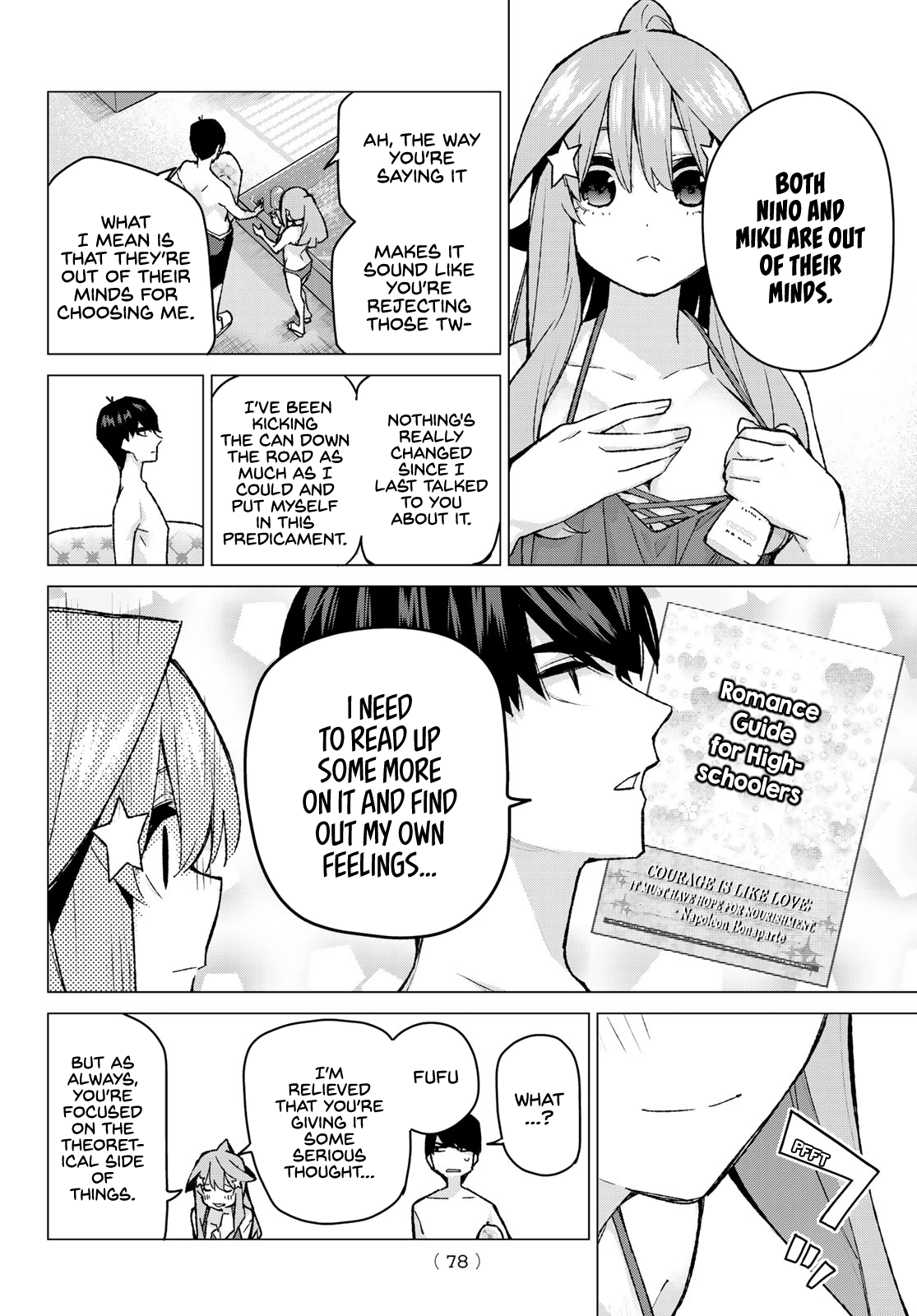 Go-Toubun No Hanayome chapter 92 - page 14