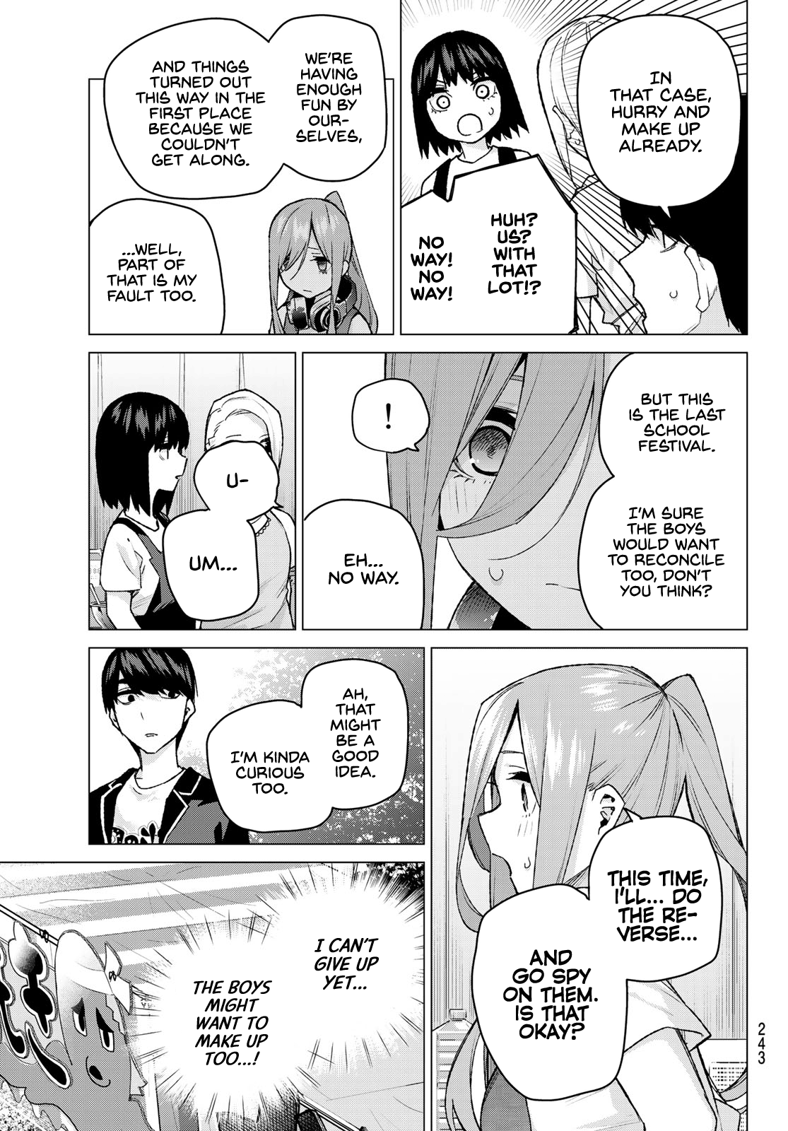 Go-Toubun No Hanayome chapter 105 - page 7