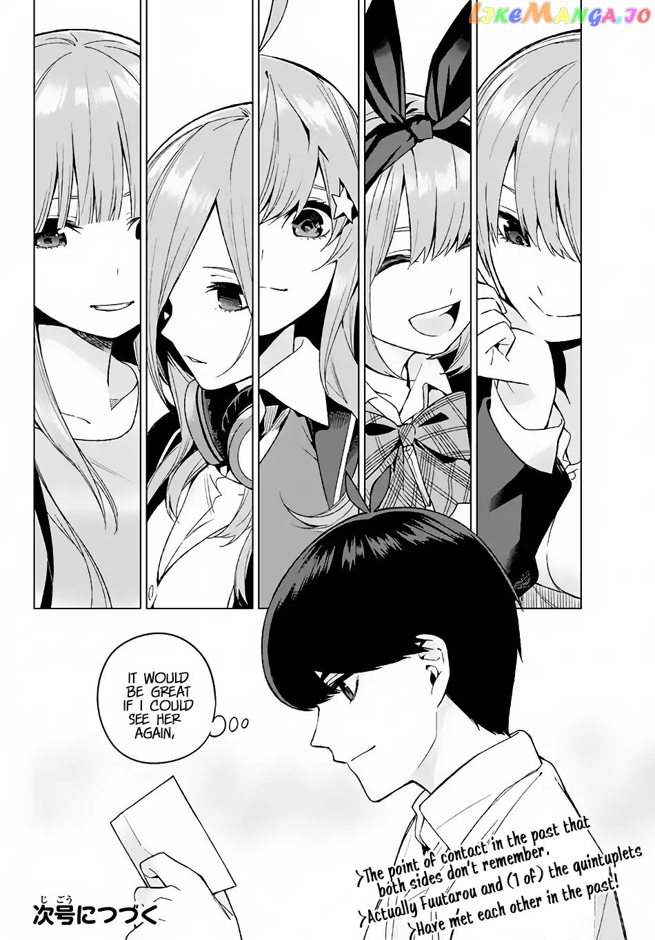 Go-Toubun No Hanayome chapter 14 - page 20