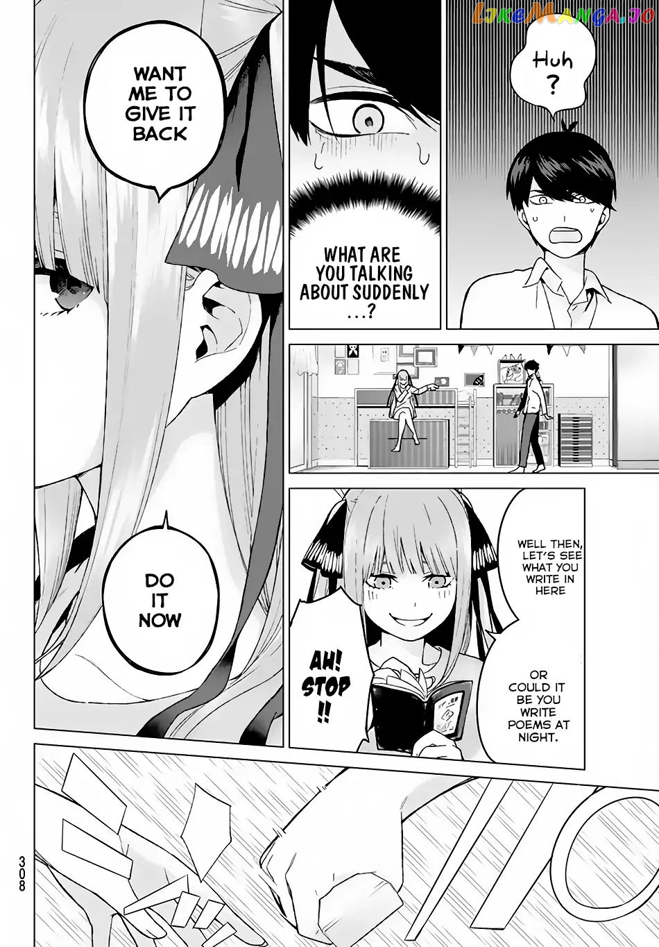 Go-Toubun No Hanayome chapter 14 - page 9