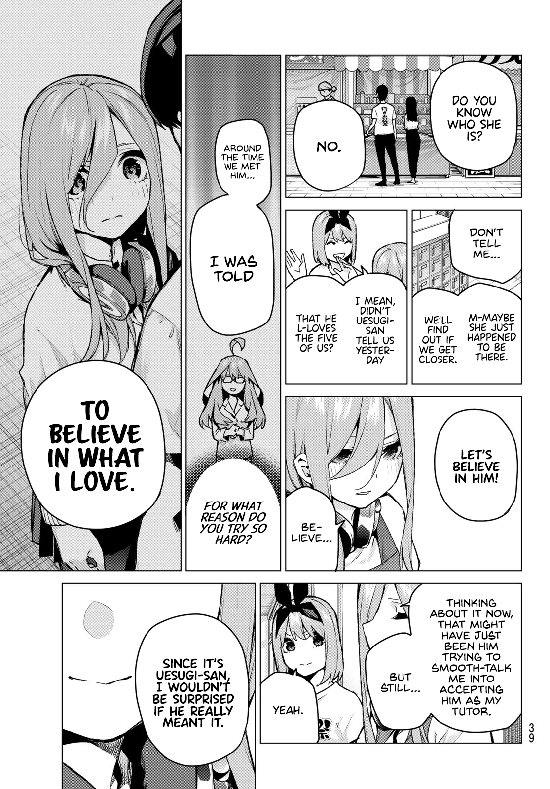 Go-Toubun No Hanayome chapter 106 - page 3