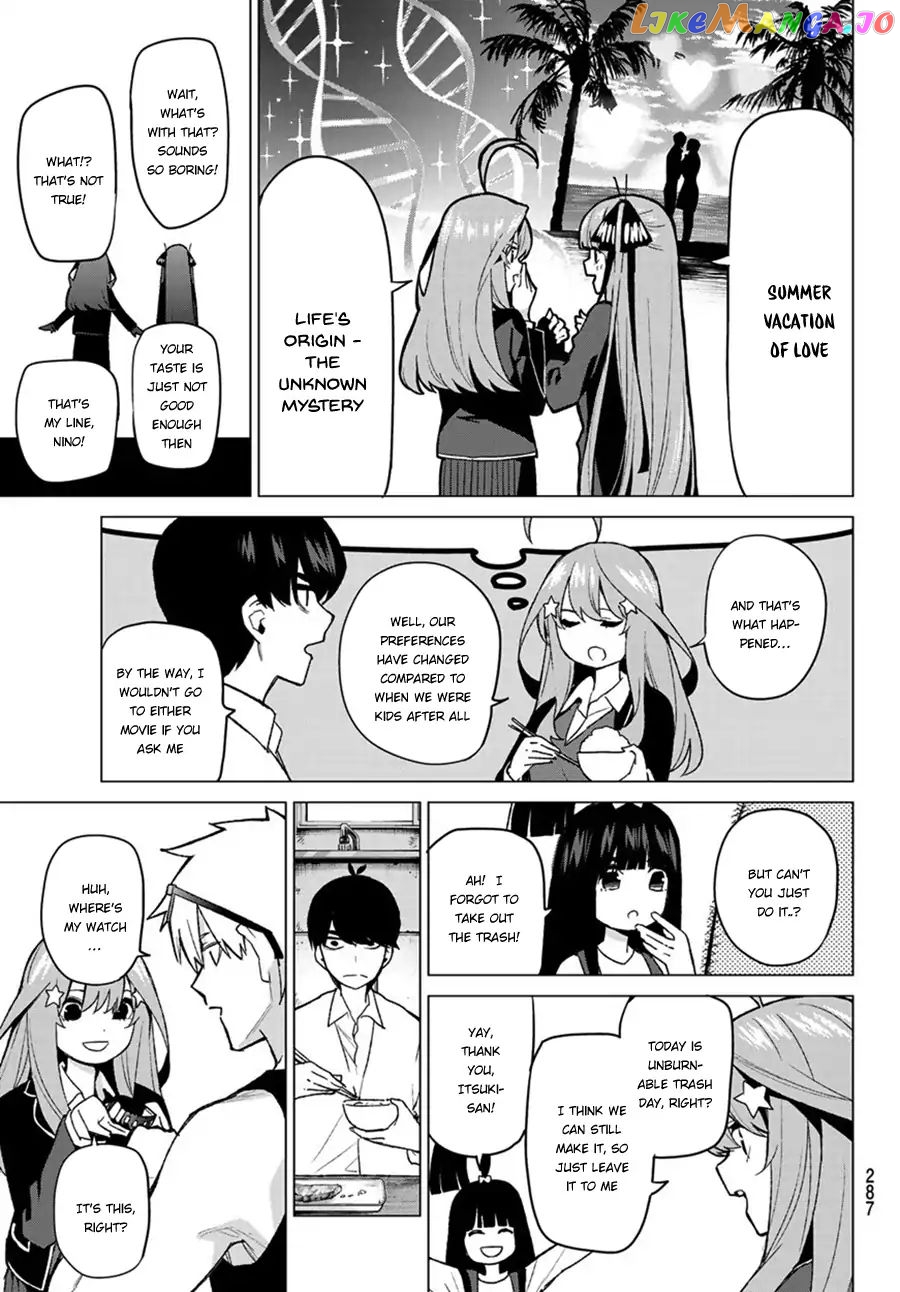 Go-Toubun No Hanayome chapter 43 - page 13