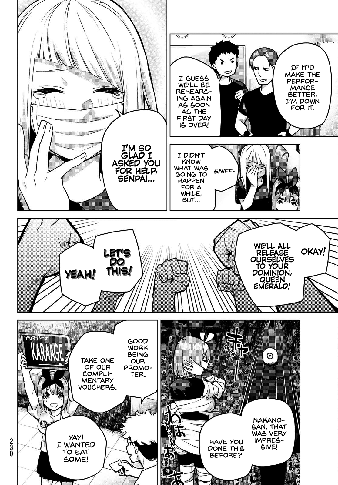 Go-Toubun No Hanayome chapter 107 - page 6