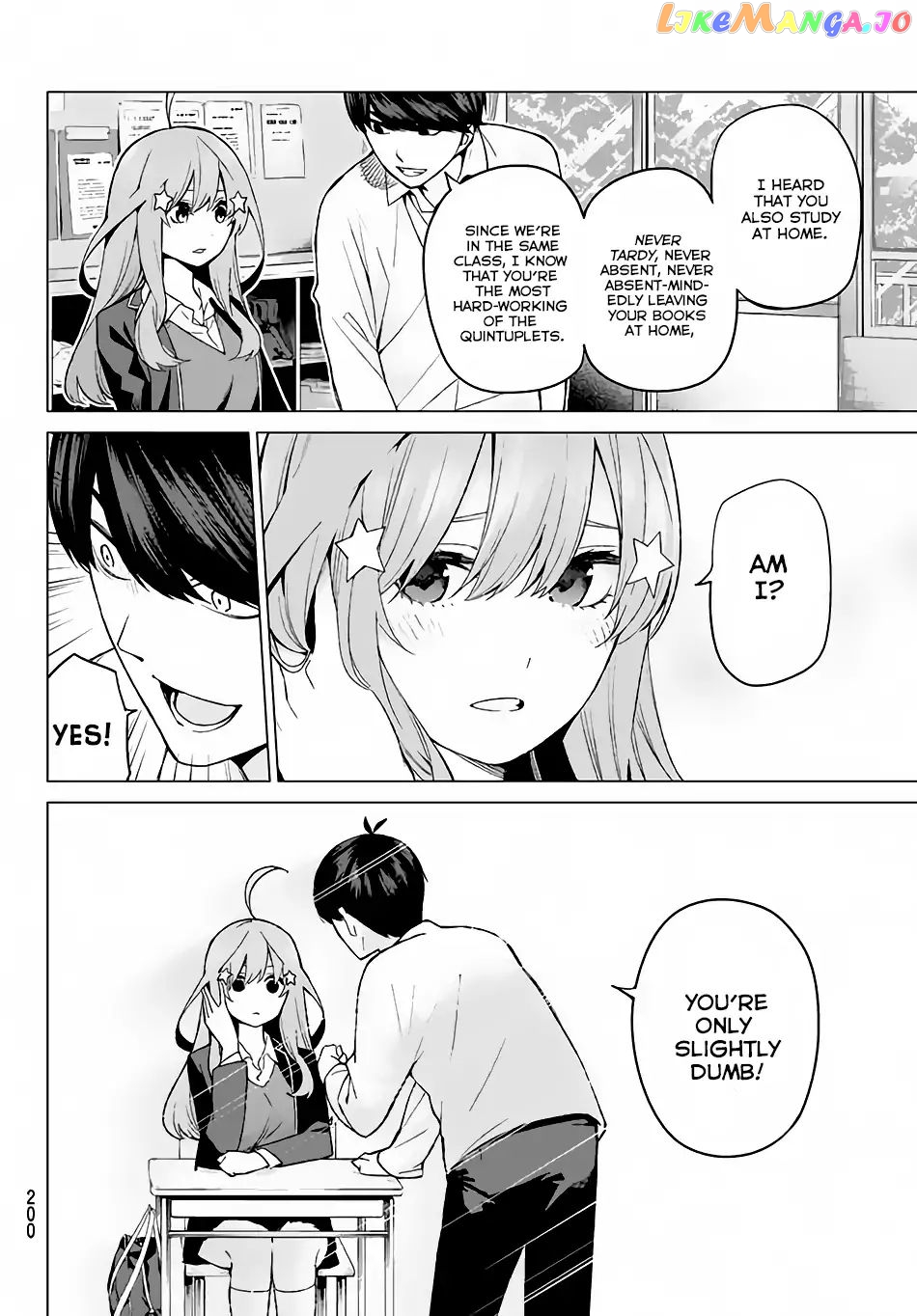 Go-Toubun No Hanayome chapter 15 - page 5