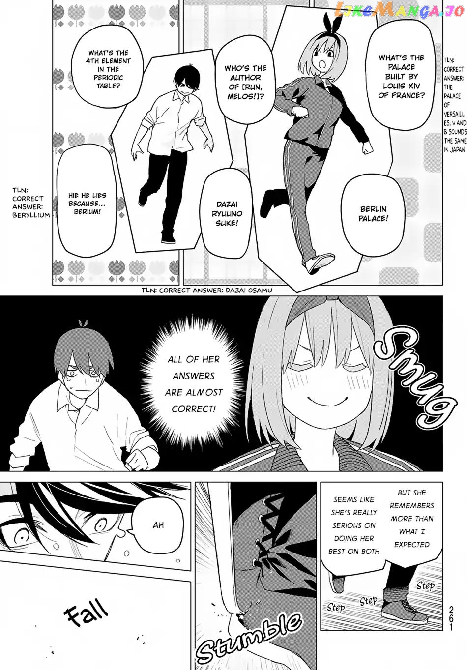 Go-Toubun No Hanayome chapter 45 - page 10