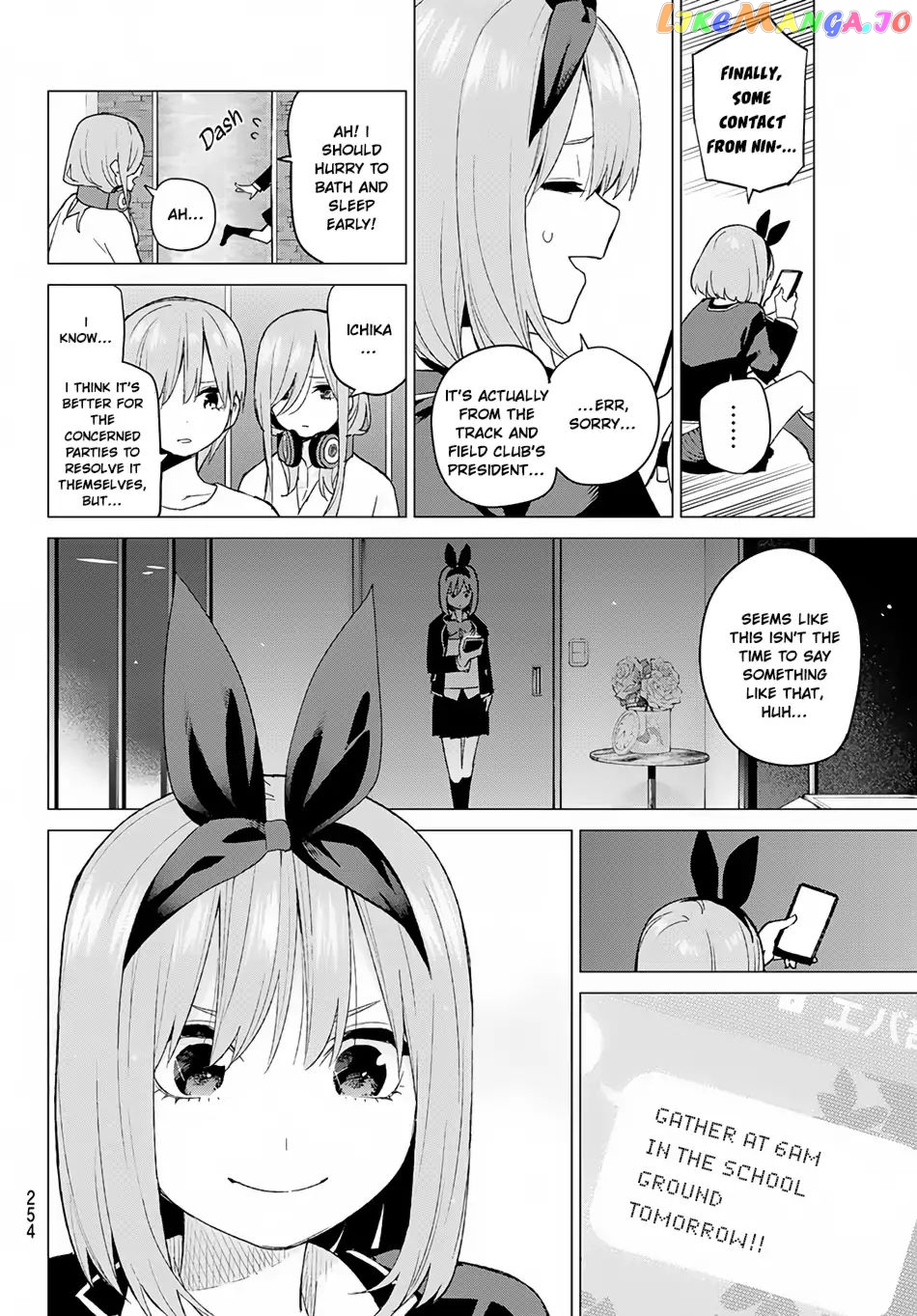 Go-Toubun No Hanayome chapter 45 - page 3