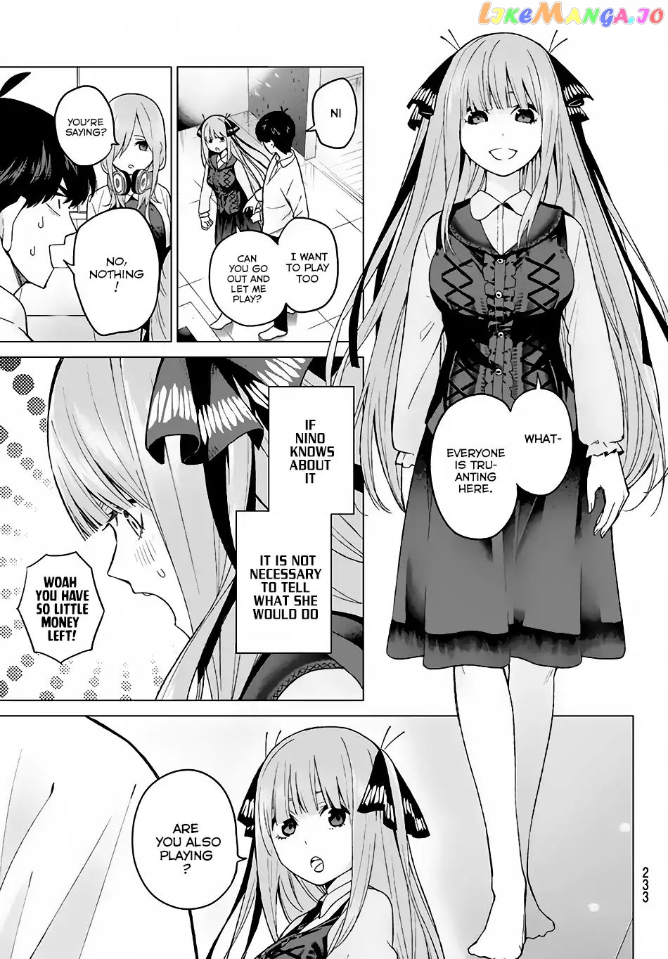 Go-Toubun No Hanayome chapter 16 - page 14