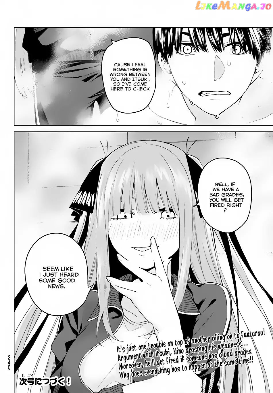 Go-Toubun No Hanayome chapter 16 - page 21