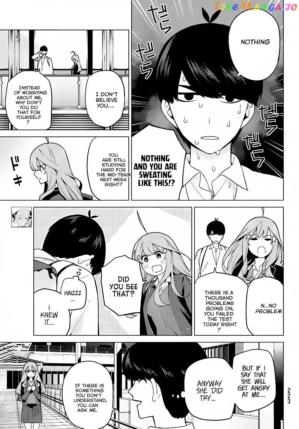 Go-Toubun No Hanayome chapter 16 - page 4