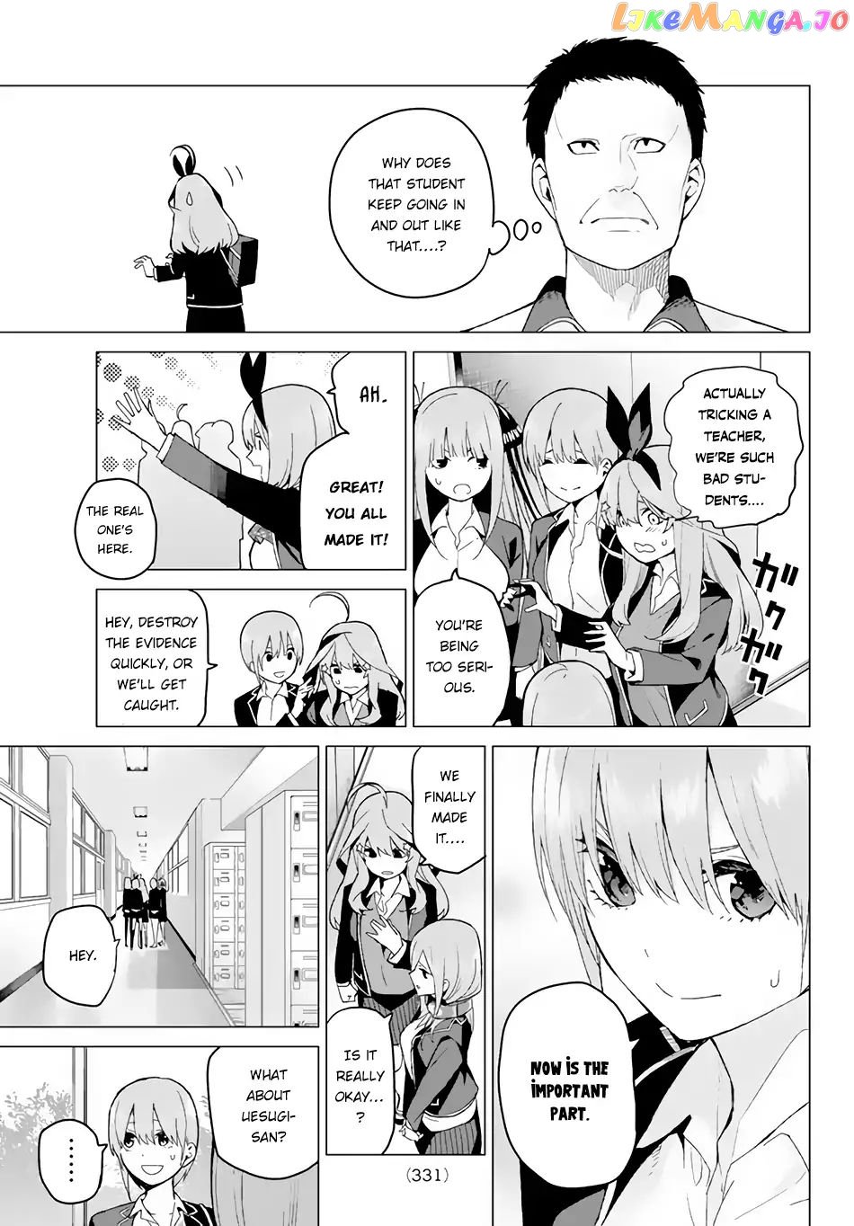 Go-Toubun No Hanayome chapter 19 - page 18