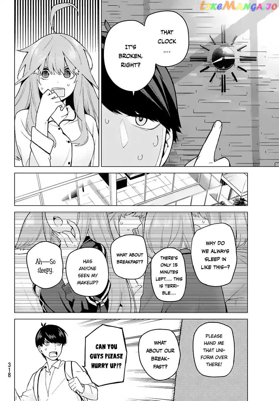 Go-Toubun No Hanayome chapter 19 - page 5