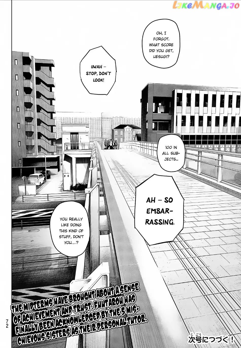 Go-Toubun No Hanayome chapter 20 - page 20