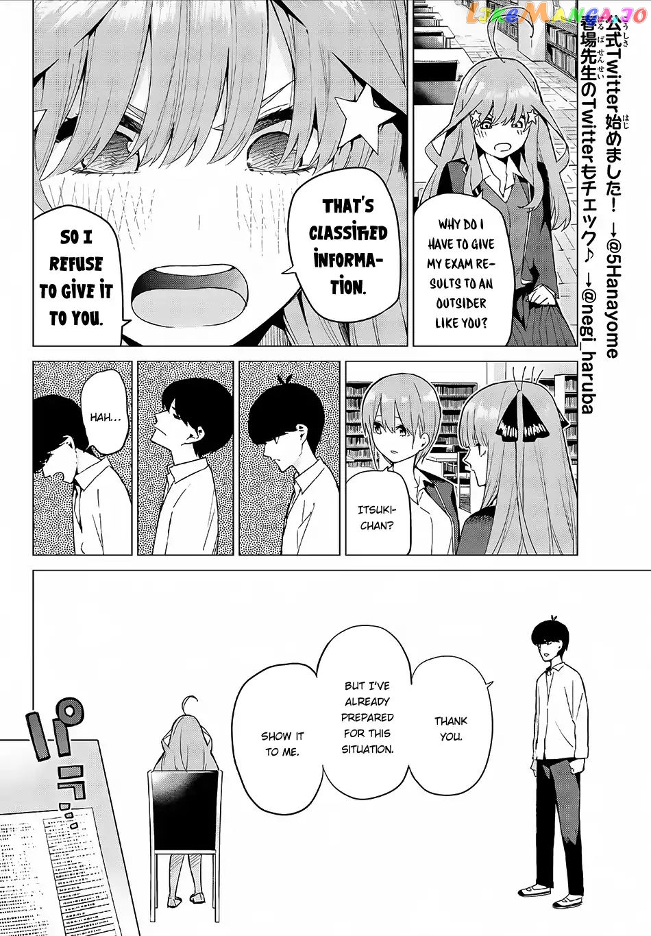 Go-Toubun No Hanayome chapter 20 - page 7