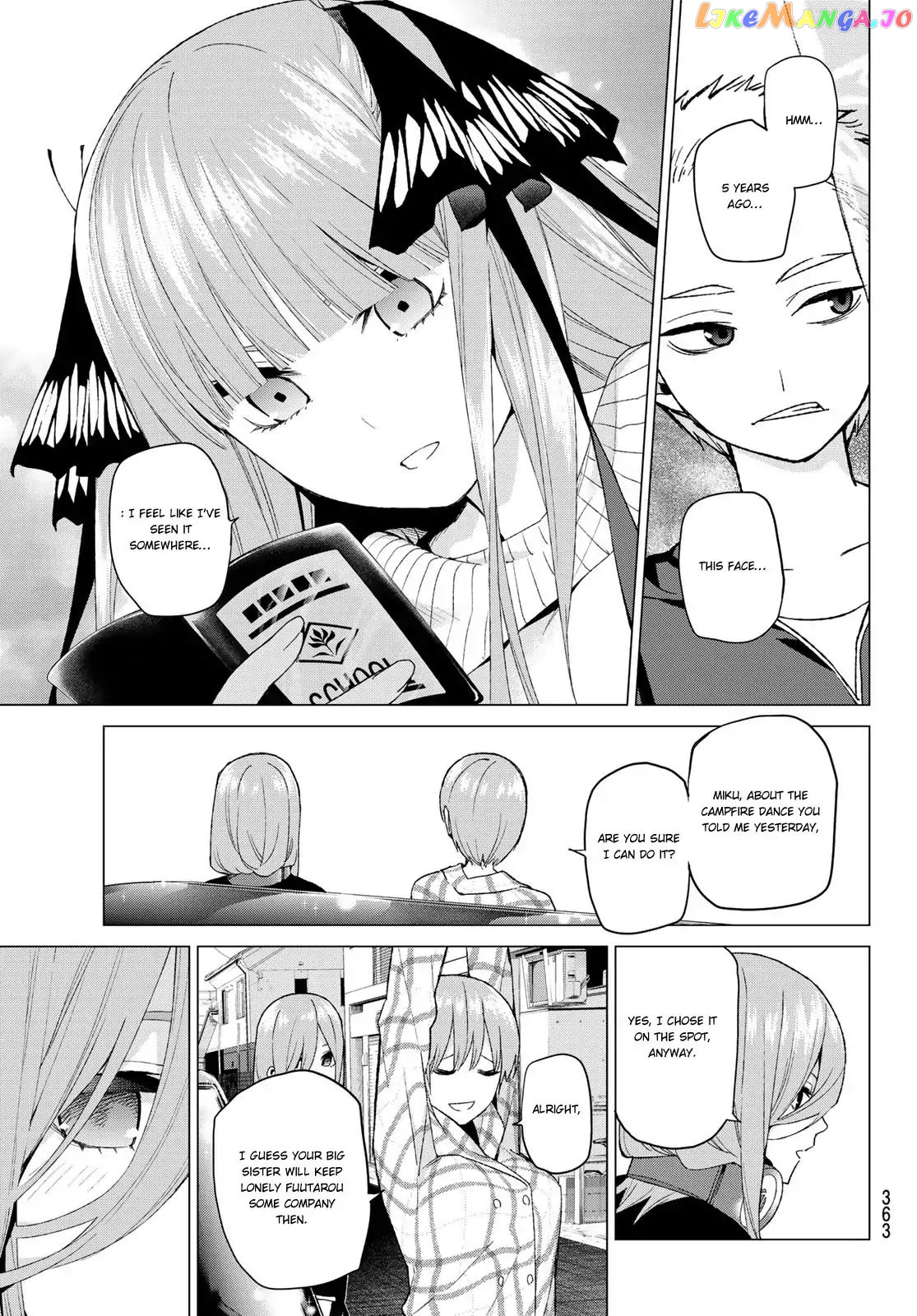 Go-Toubun No Hanayome chapter 23 - page 17