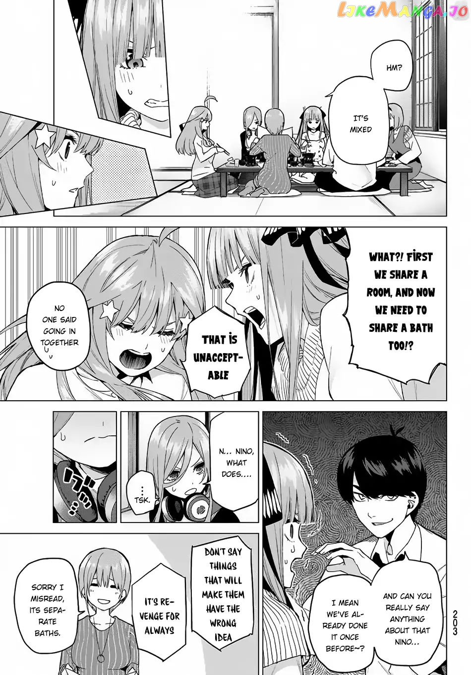 Go-Toubun No Hanayome chapter 24 - page 10