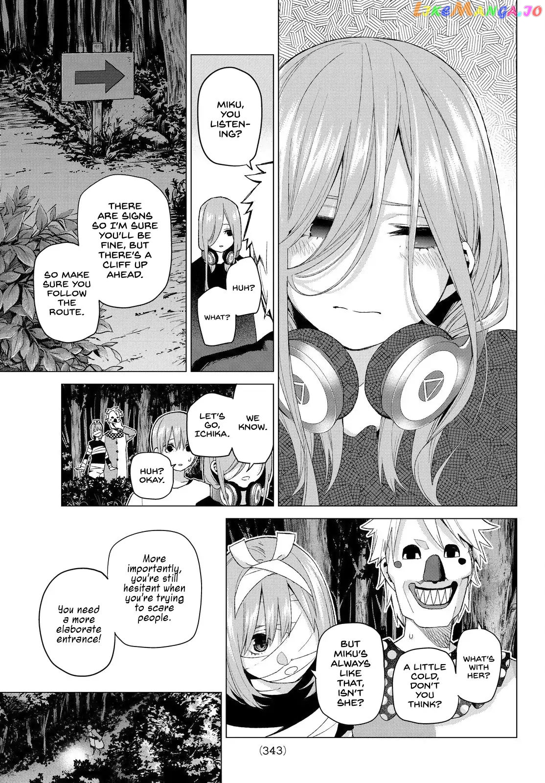 Go-Toubun No Hanayome chapter 25 - page 11