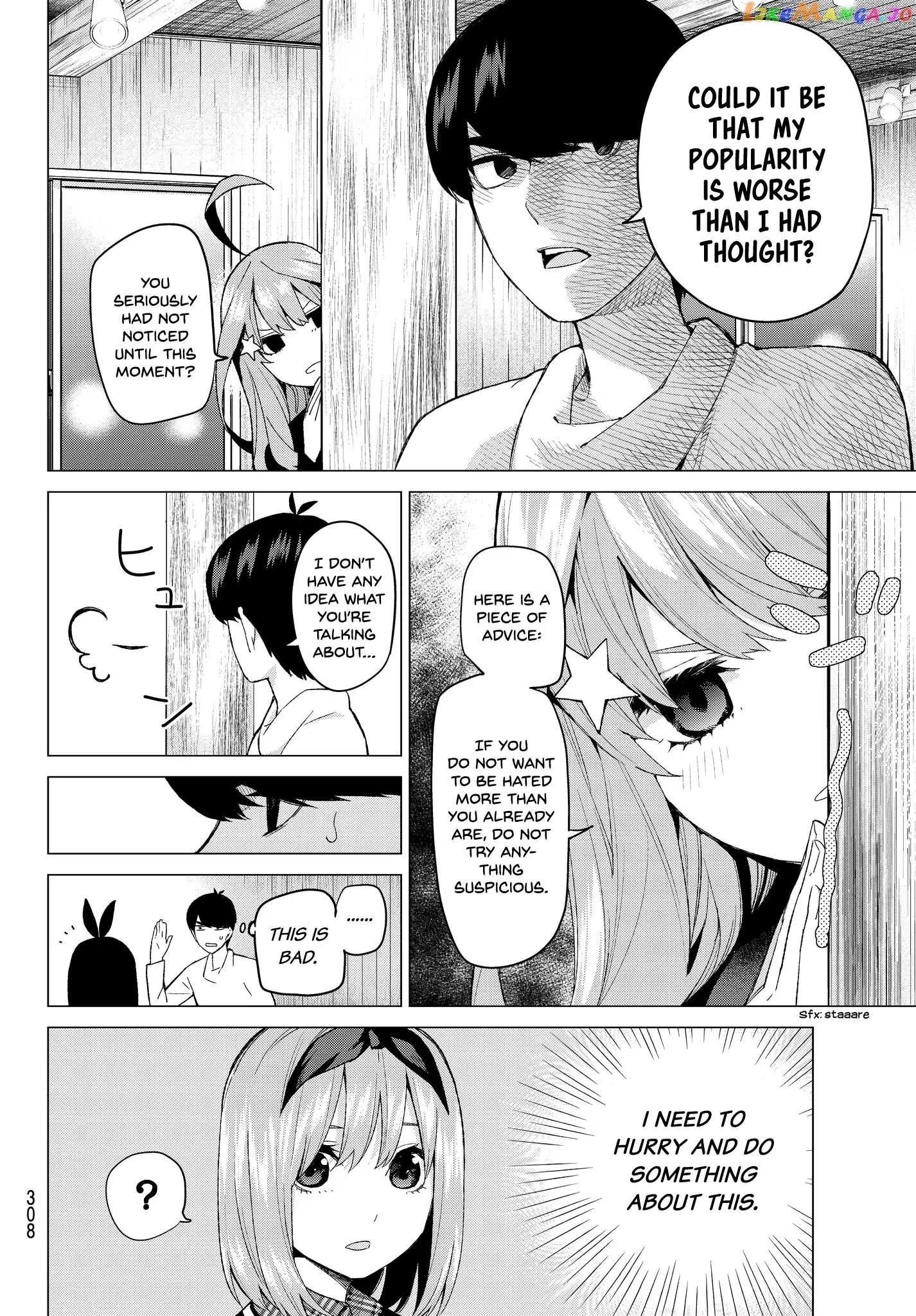 Go-Toubun No Hanayome chapter 27 - page 6