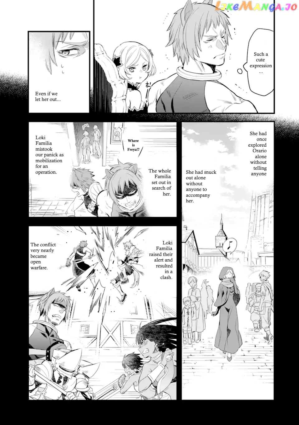 Dungeon ni Deai o Motomeru no wa Machigatte Iru Darou ka – Familia Chronicle: Episode Freya chapter 1 - page 8