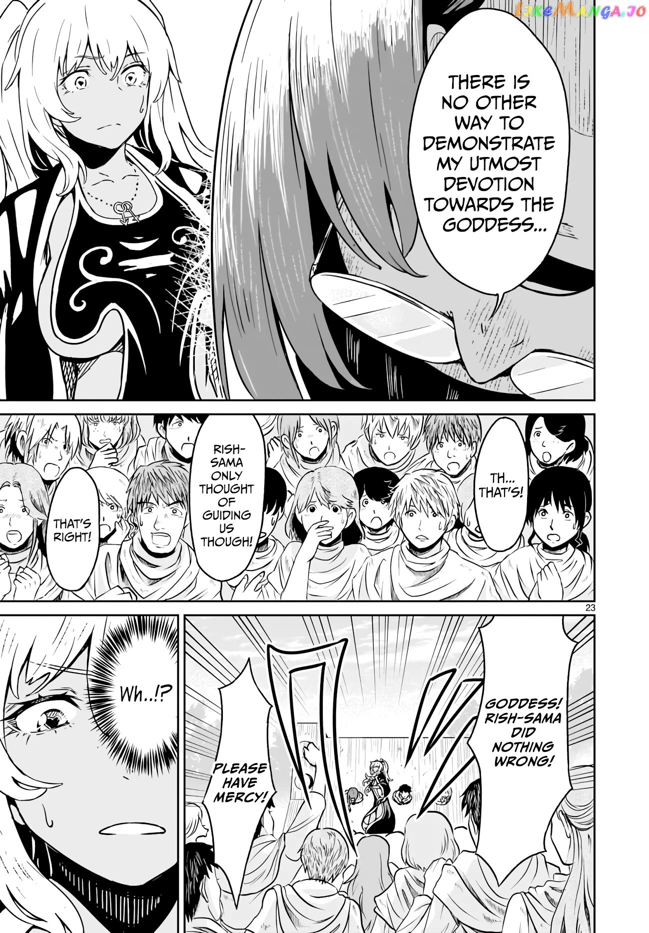 Kaminaki Sekai No Kamisama Katsudou chapter 15 - page 23