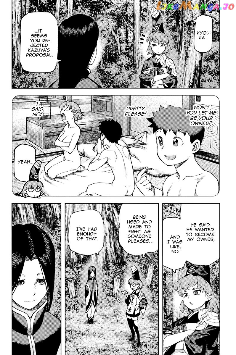 Tsugumomo chapter 91 - page 21