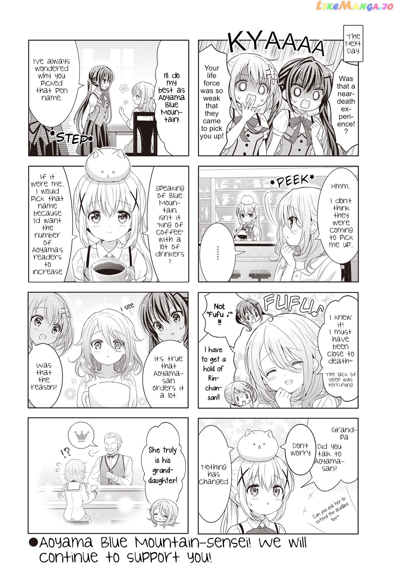 Gochuumon wa Usagi Desu ka? chapter 138 - page 8