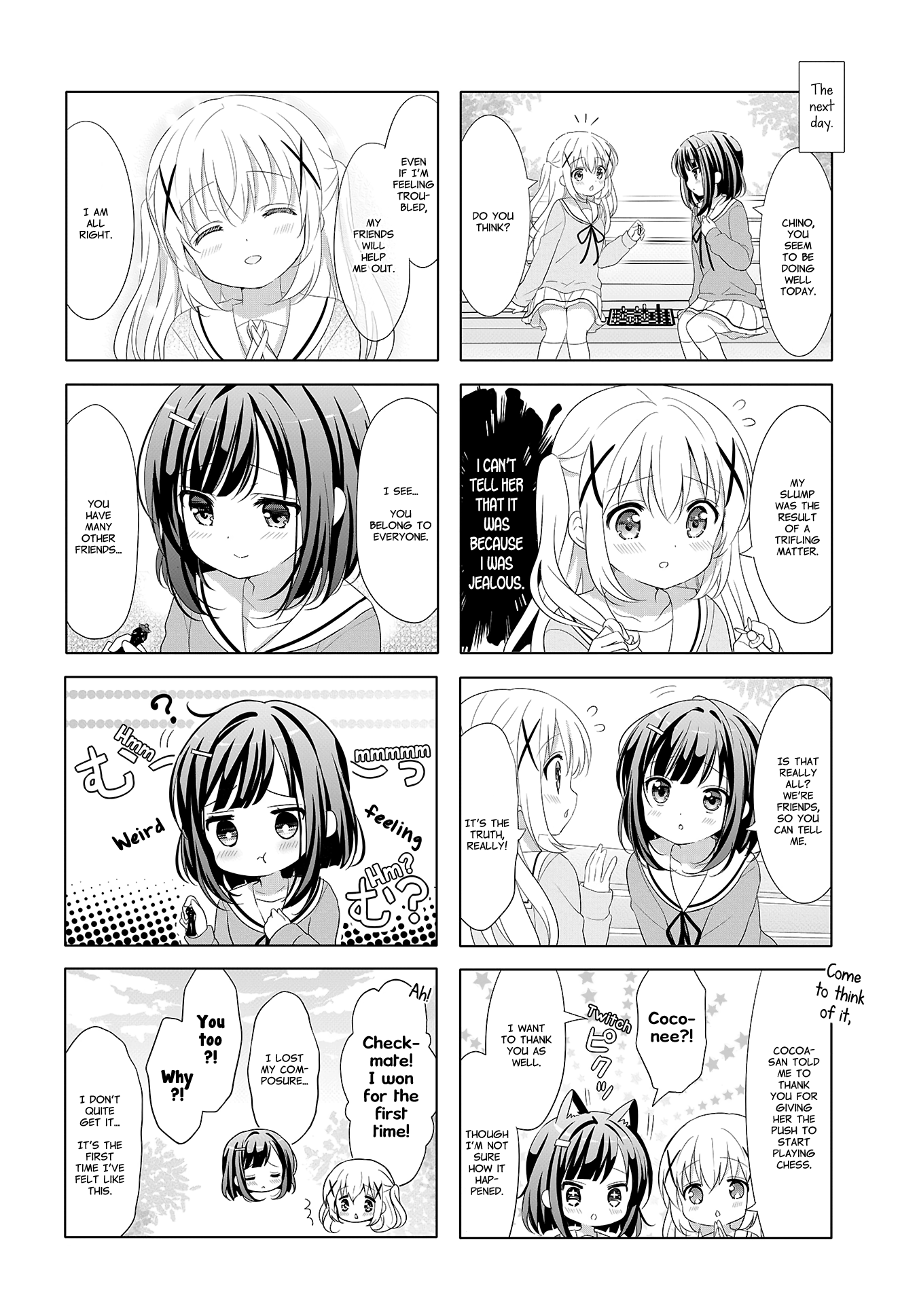 Gochuumon wa Usagi Desu ka? chapter 125 - page 9