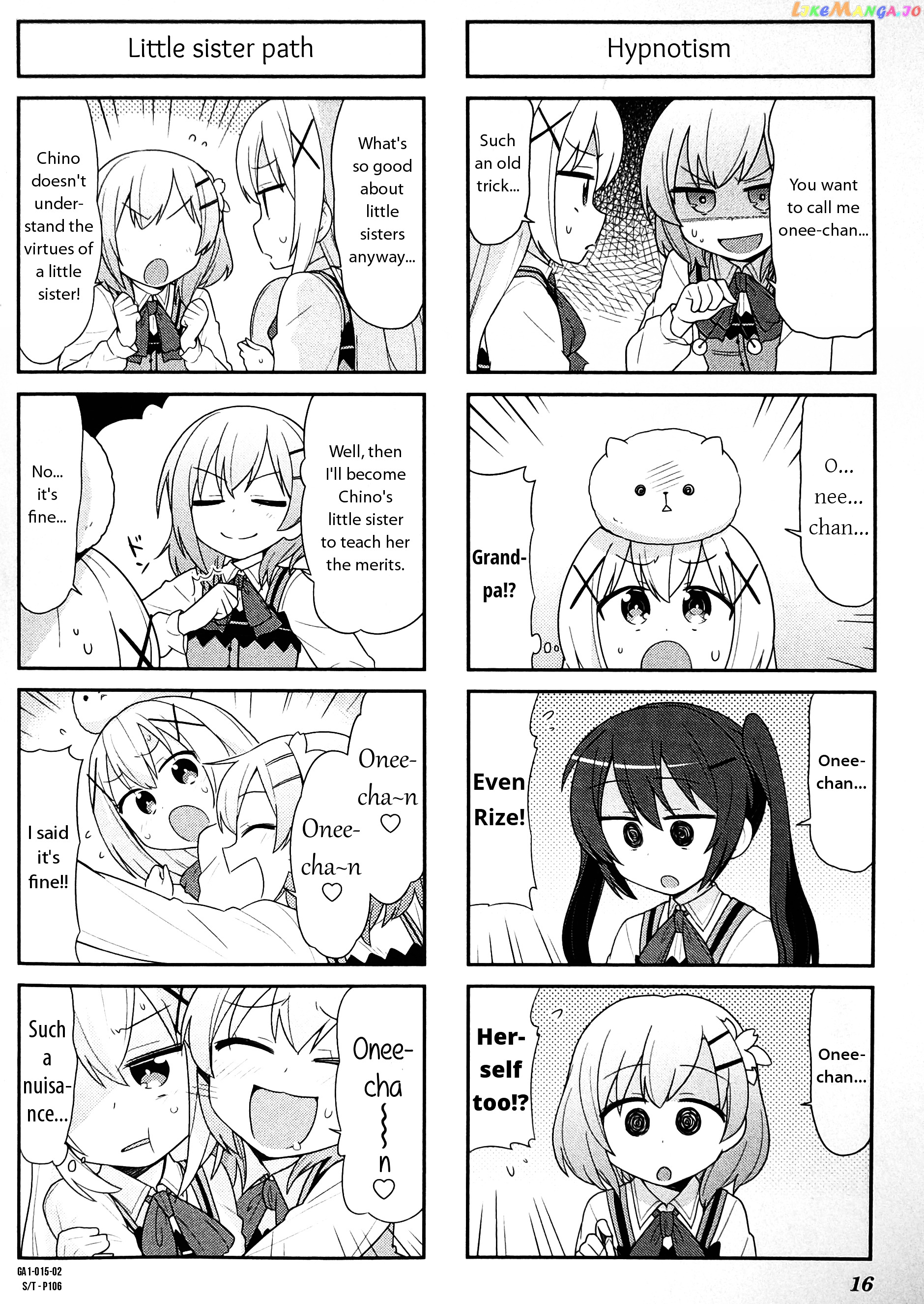 Gochuumon Wa Usagi Desu Ka Anthology Comic chapter 2 - page 2