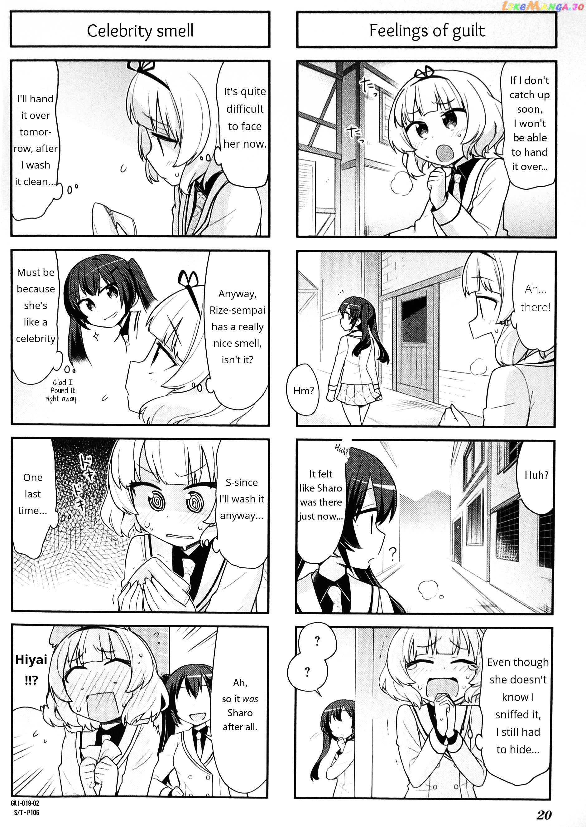 Gochuumon Wa Usagi Desu Ka Anthology Comic chapter 3 - page 2