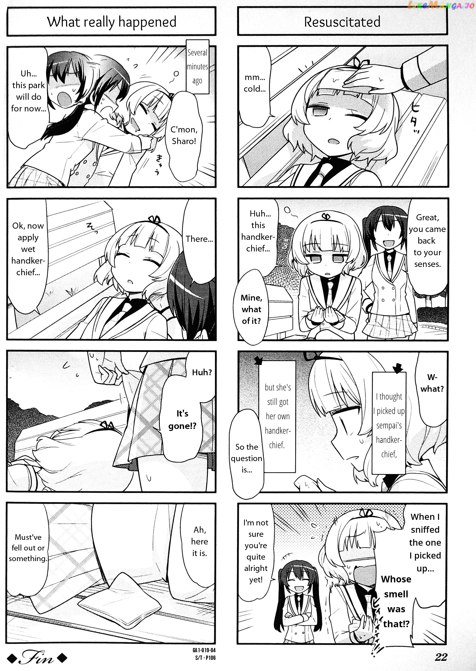 Gochuumon Wa Usagi Desu Ka Anthology Comic chapter 3 - page 4