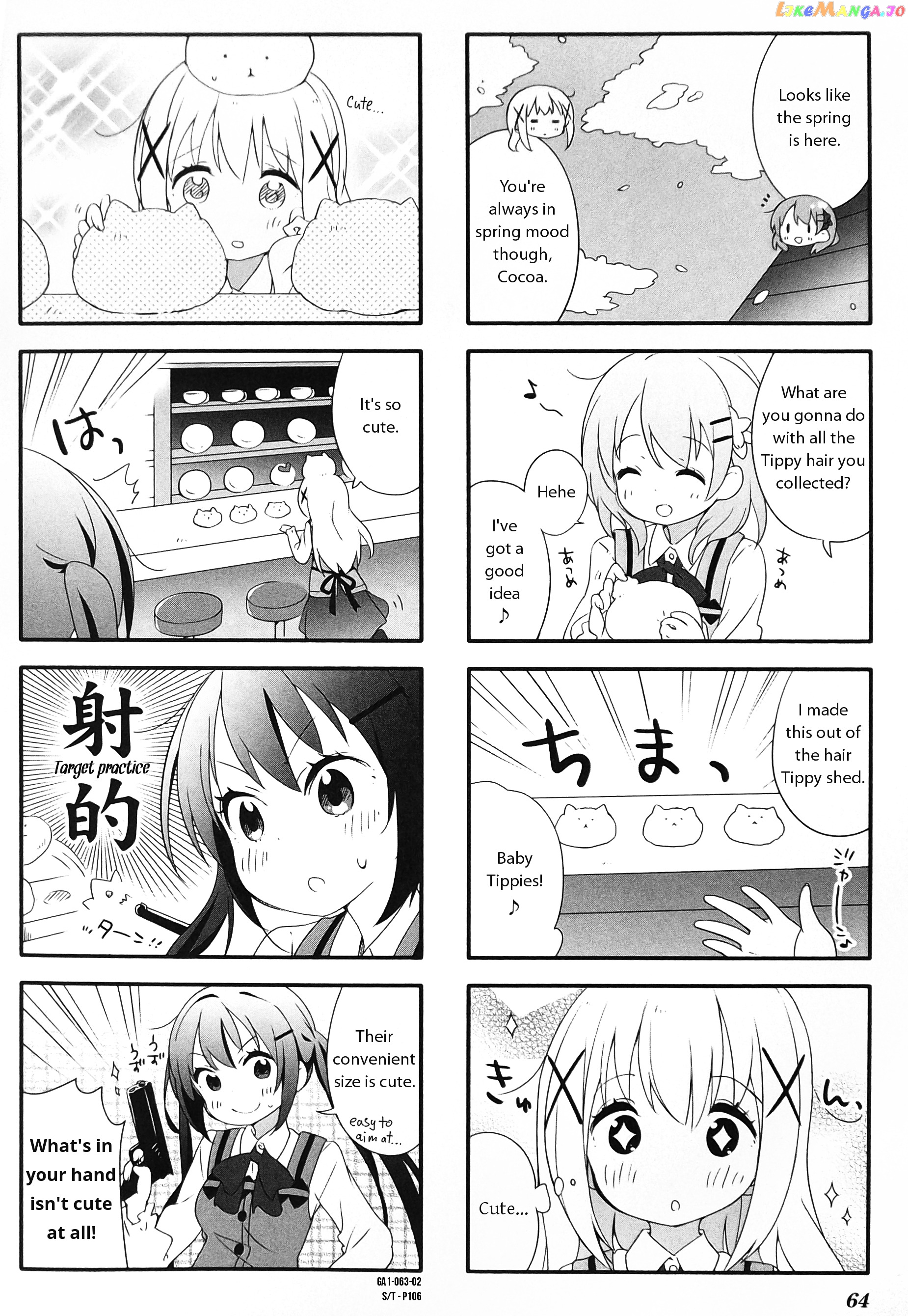 Gochuumon Wa Usagi Desu Ka Anthology Comic chapter 9 - page 2