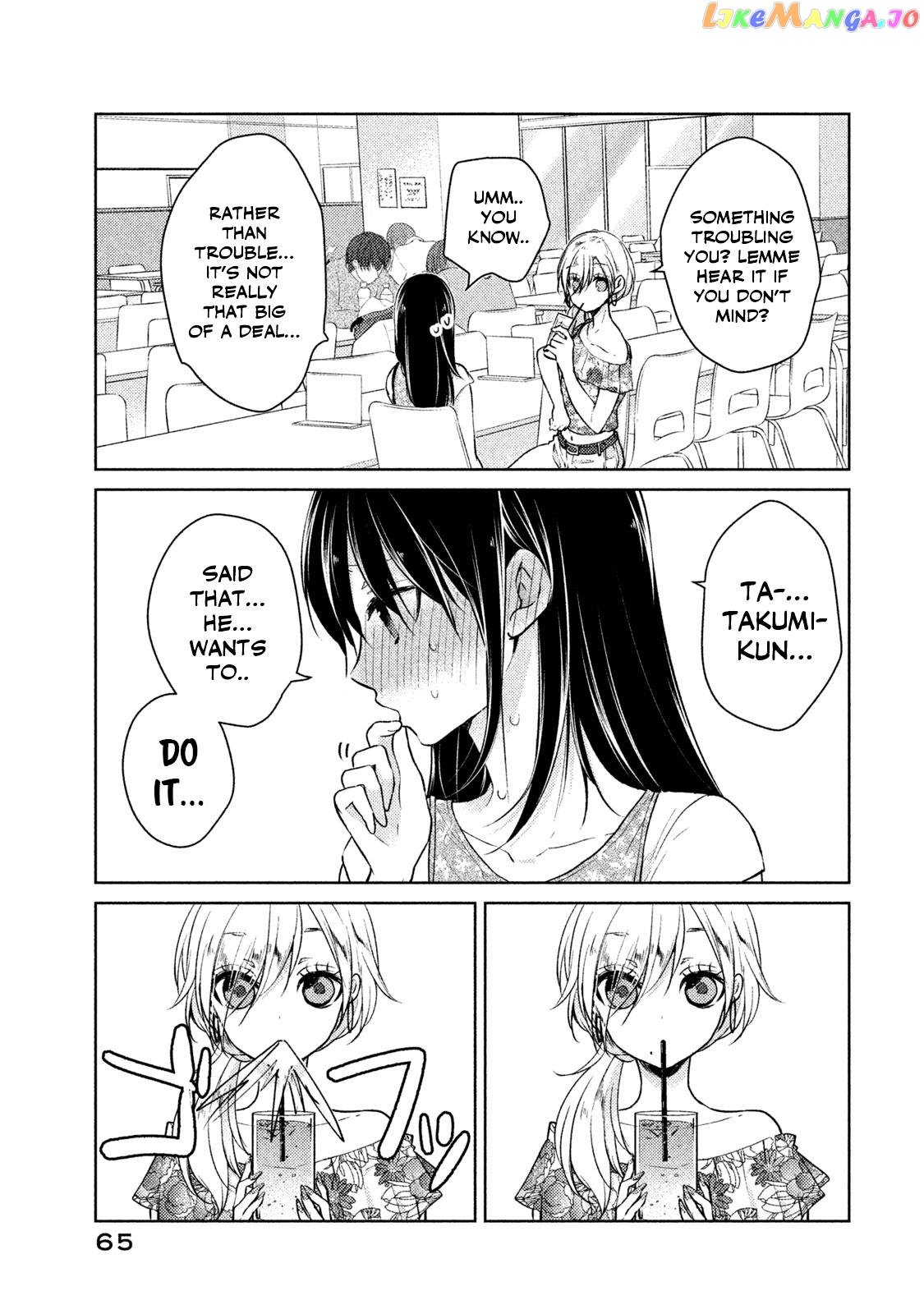 Midara Na Ao-Chan Wa Benkyou Ga Dekinai Otona-Hen chapter 8 - page 4