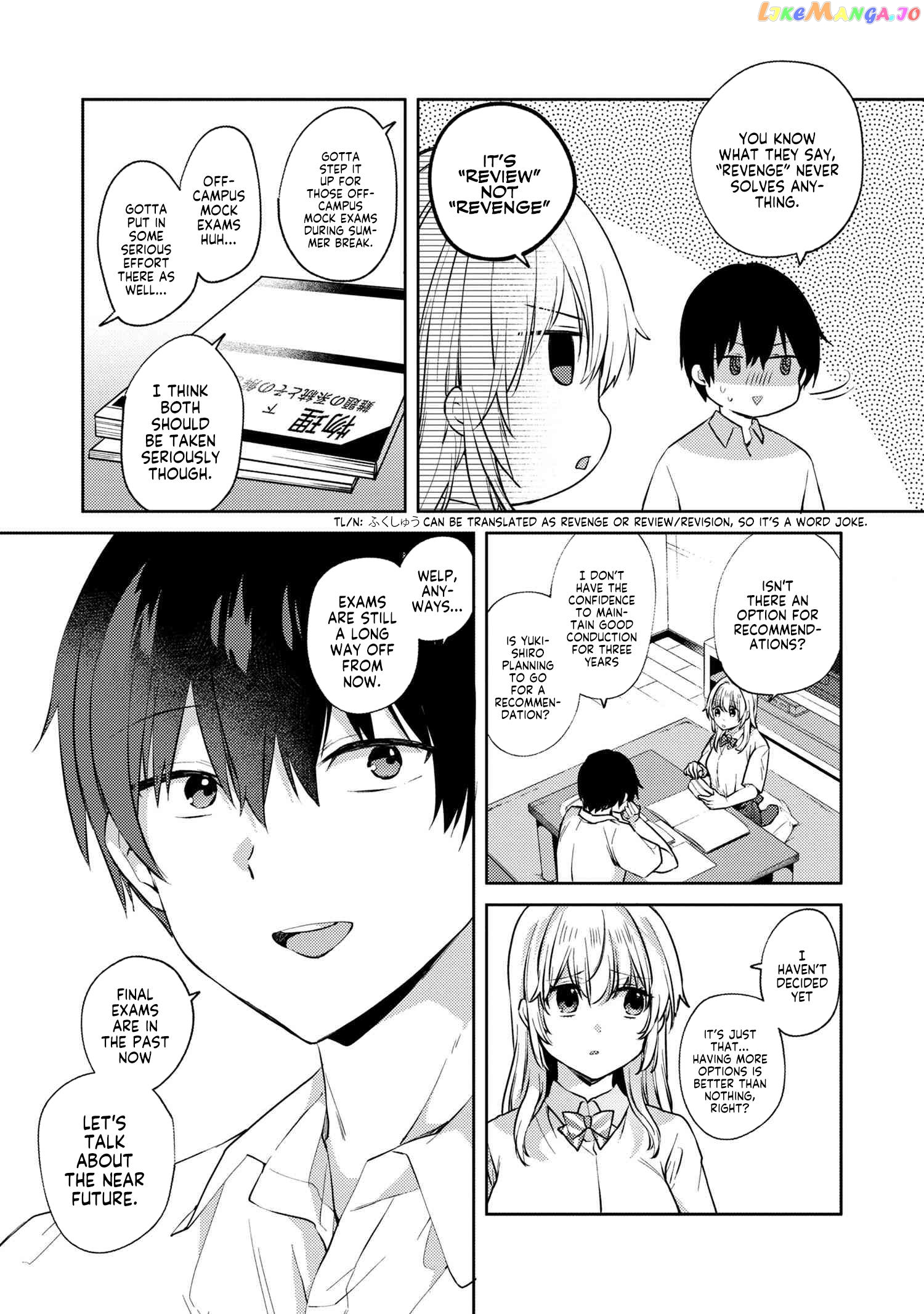 Omiai Shitakunakatta Node, Murinandai Na Jouken Wo Tsuketara Doukyuusei Ga Kita Ken Ni Tsuite chapter 8.2 - page 15