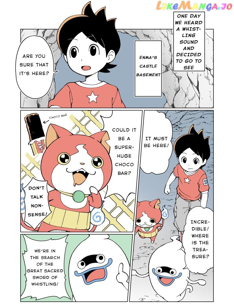 Yo-Kai Watch: The Story Of King Nyarthur chapter 1 - page 3