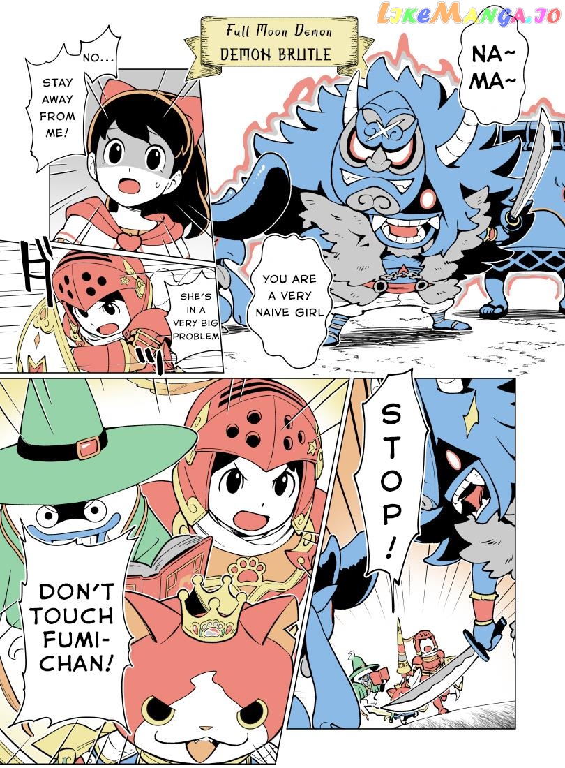 Yo-Kai Watch: The Story Of King Nyarthur chapter 2 - page 9