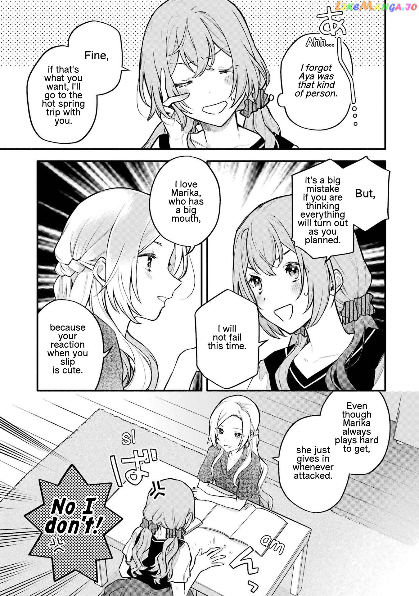 A Yuri Story About A Girl Who Insists “it’s Impossible For Two Girls To Get Together” Completely Falling Within 100 Days chapter 11 - page 12