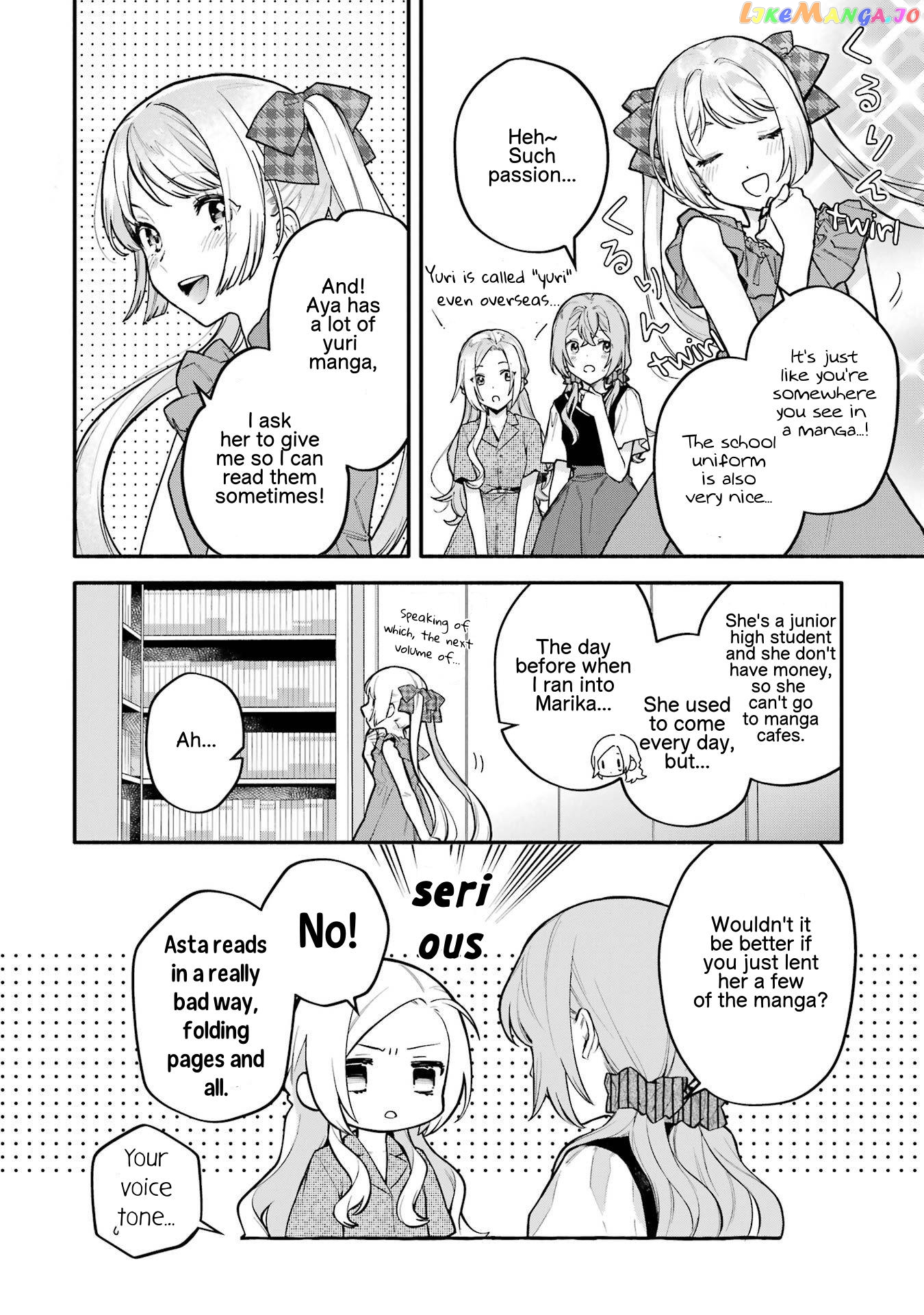 A Yuri Story About A Girl Who Insists “it’s Impossible For Two Girls To Get Together” Completely Falling Within 100 Days chapter 11 - page 17