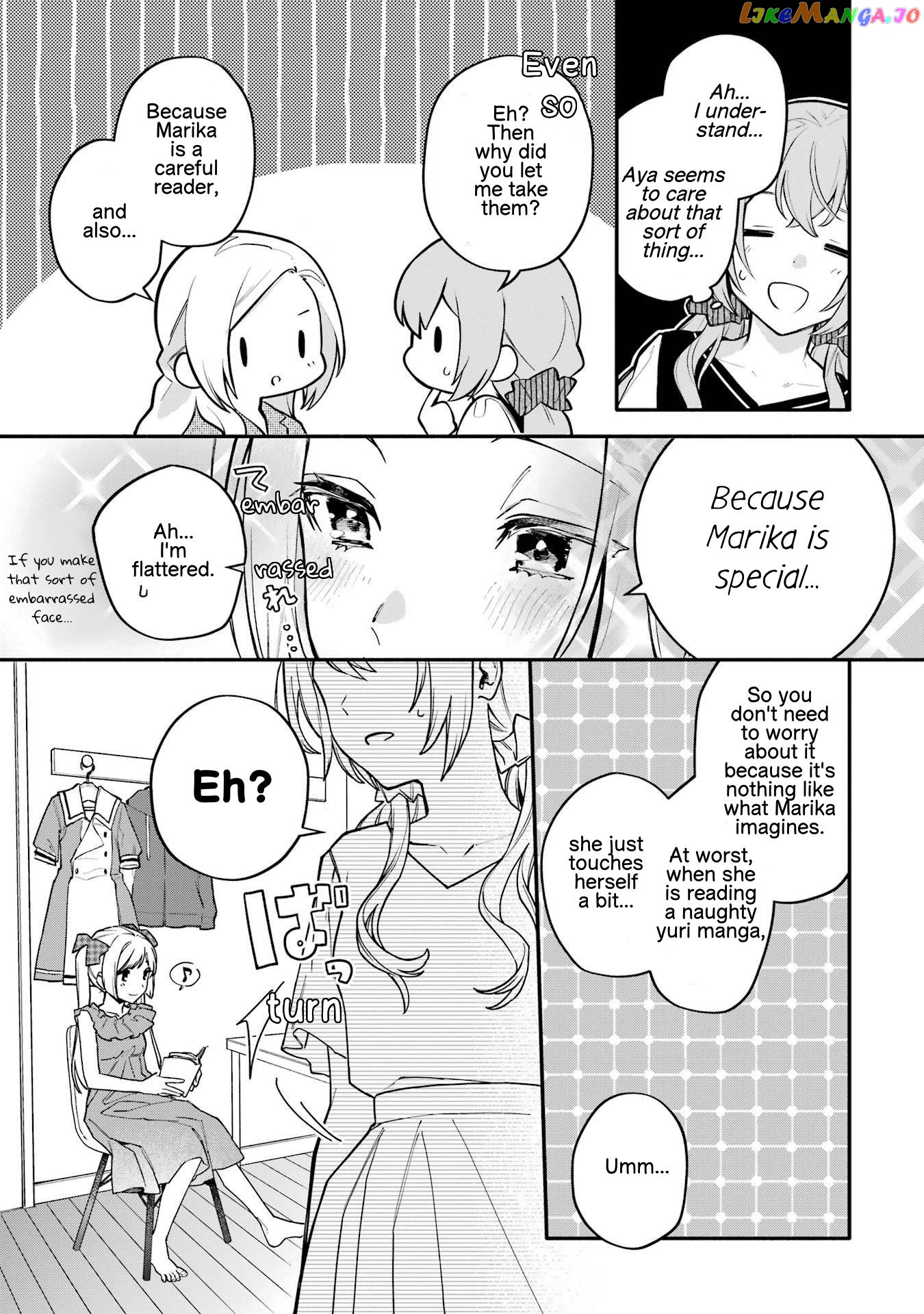 A Yuri Story About A Girl Who Insists “it’s Impossible For Two Girls To Get Together” Completely Falling Within 100 Days chapter 11 - page 18