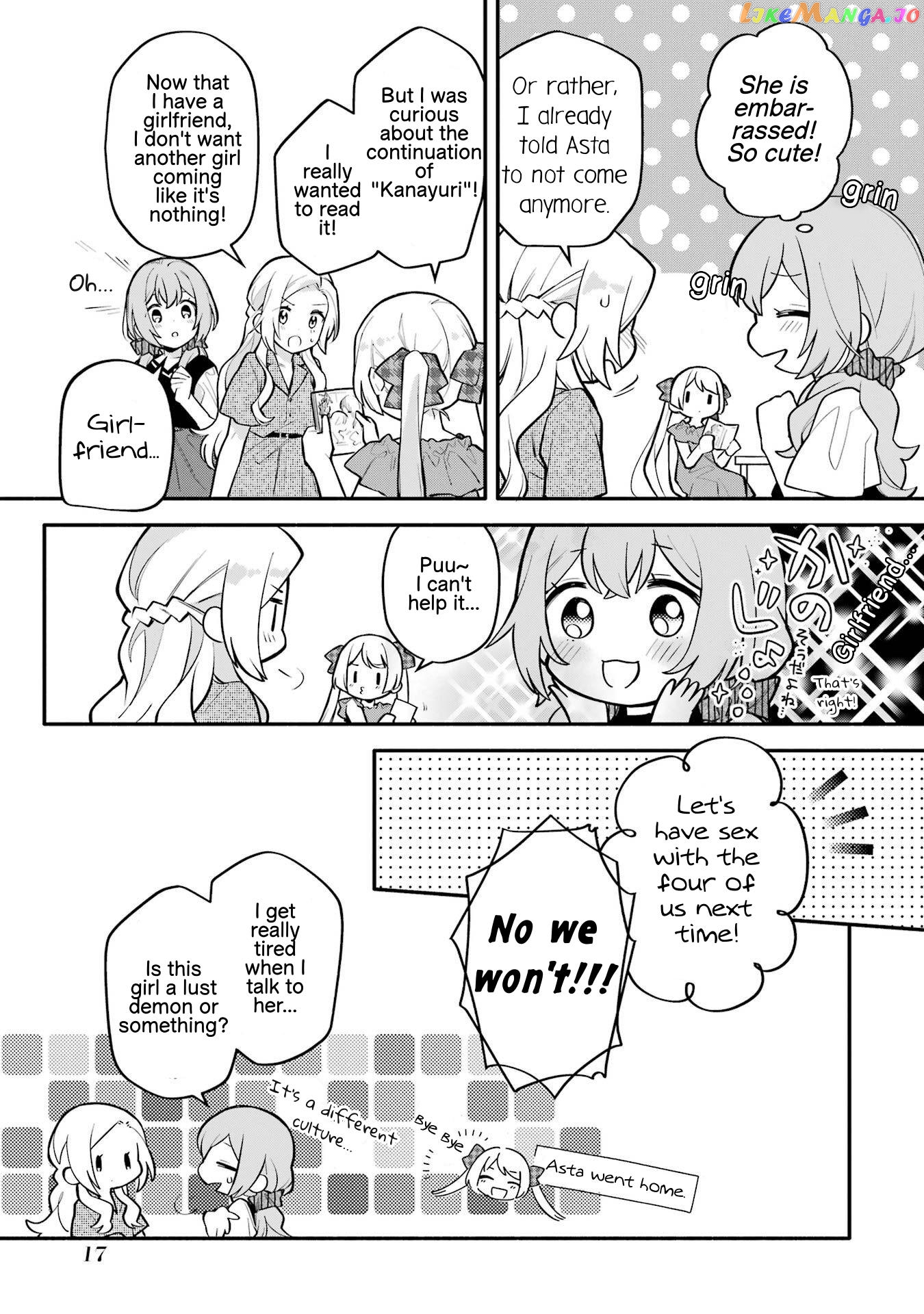 A Yuri Story About A Girl Who Insists “it’s Impossible For Two Girls To Get Together” Completely Falling Within 100 Days chapter 11 - page 20