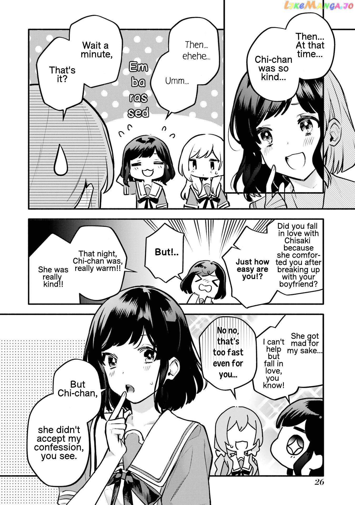 A Yuri Story About A Girl Who Insists “it’s Impossible For Two Girls To Get Together” Completely Falling Within 100 Days chapter 11 - page 29