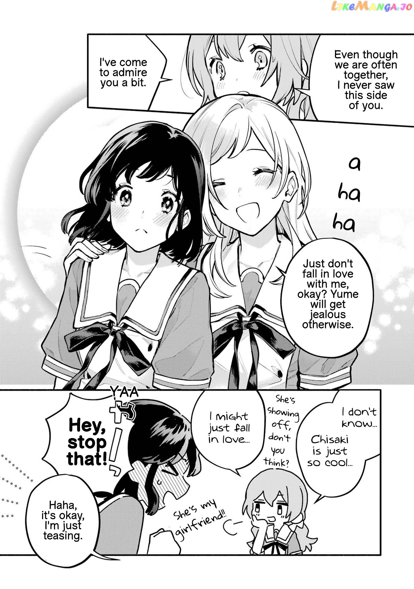 A Yuri Story About A Girl Who Insists “it’s Impossible For Two Girls To Get Together” Completely Falling Within 100 Days chapter 11 - page 34