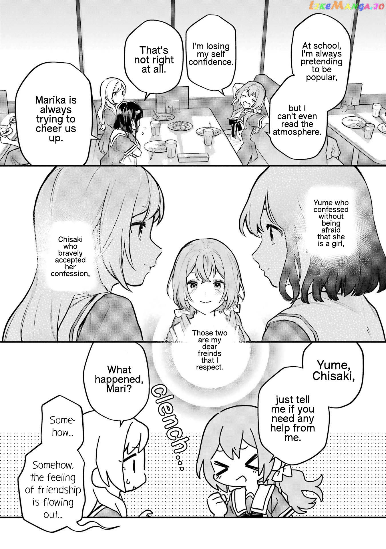 A Yuri Story About A Girl Who Insists “it’s Impossible For Two Girls To Get Together” Completely Falling Within 100 Days chapter 11 - page 36