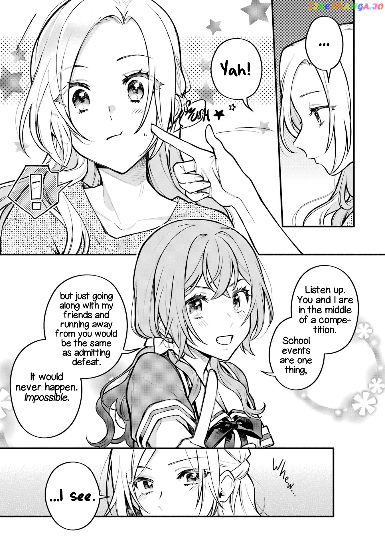 A Yuri Story About A Girl Who Insists “it’s Impossible For Two Girls To Get Together” Completely Falling Within 100 Days chapter 6 - page 14