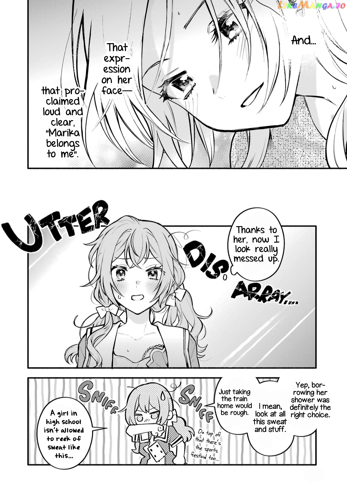 A Yuri Story About A Girl Who Insists “it’s Impossible For Two Girls To Get Together” Completely Falling Within 100 Days chapter 6 - page 19