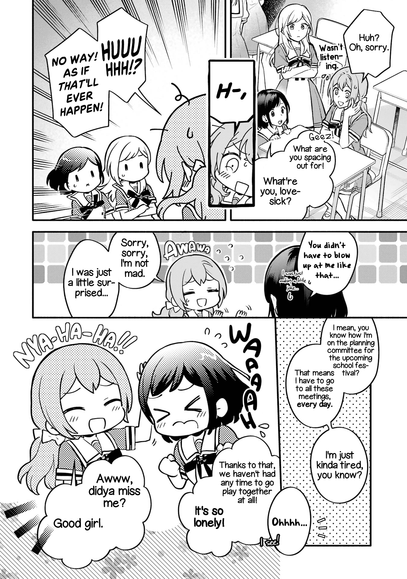 A Yuri Story About A Girl Who Insists “it’s Impossible For Two Girls To Get Together” Completely Falling Within 100 Days chapter 6 - page 5