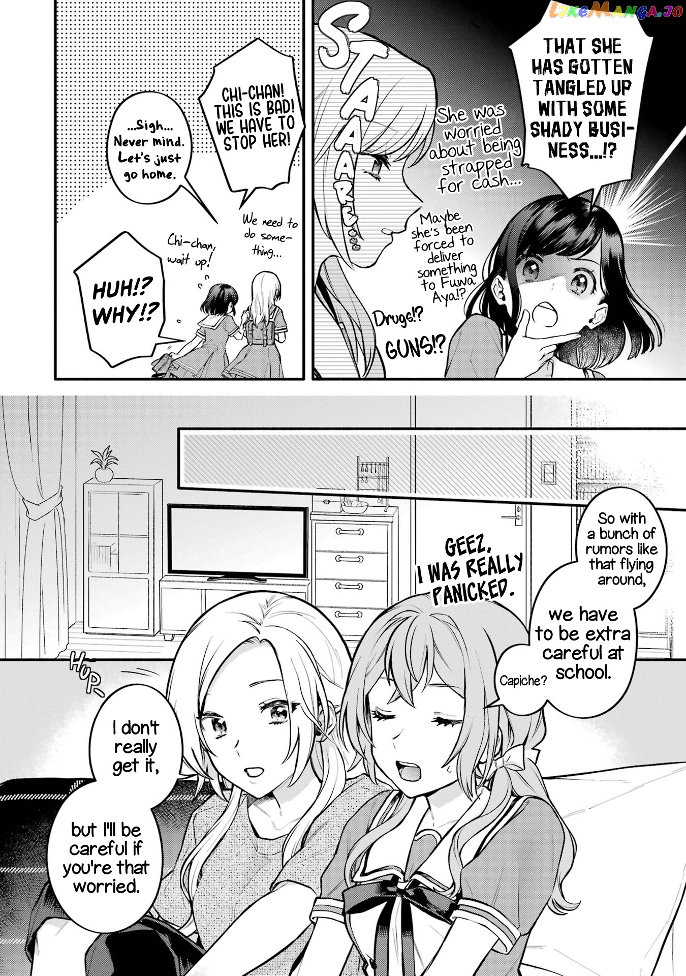 A Yuri Story About A Girl Who Insists “it’s Impossible For Two Girls To Get Together” Completely Falling Within 100 Days chapter 6 - page 9