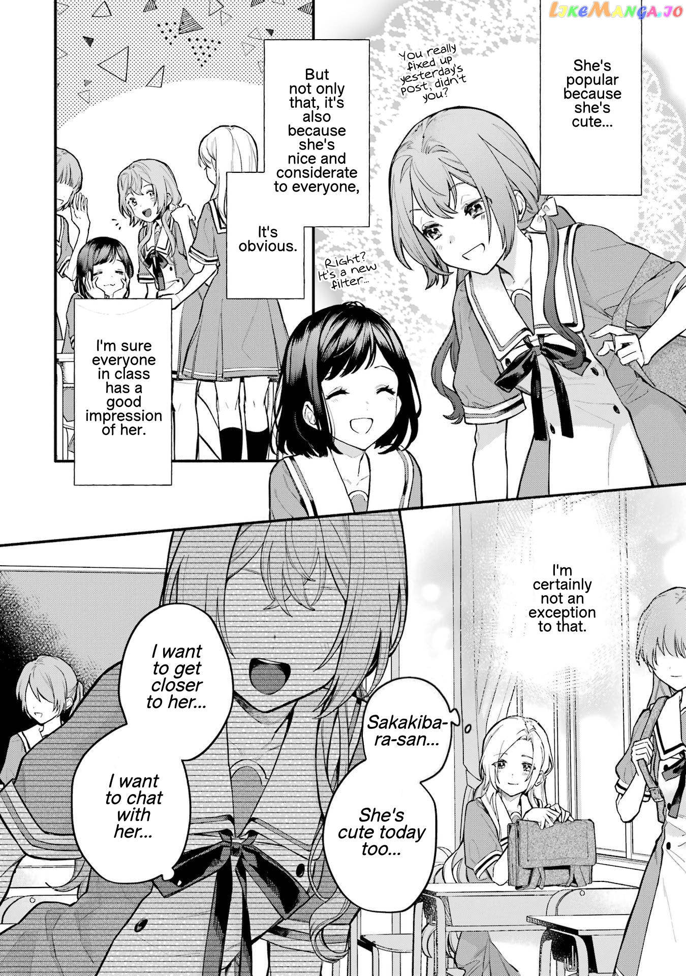 A Yuri Story About A Girl Who Insists “it’s Impossible For Two Girls To Get Together” Completely Falling Within 100 Days chapter 14 - page 2