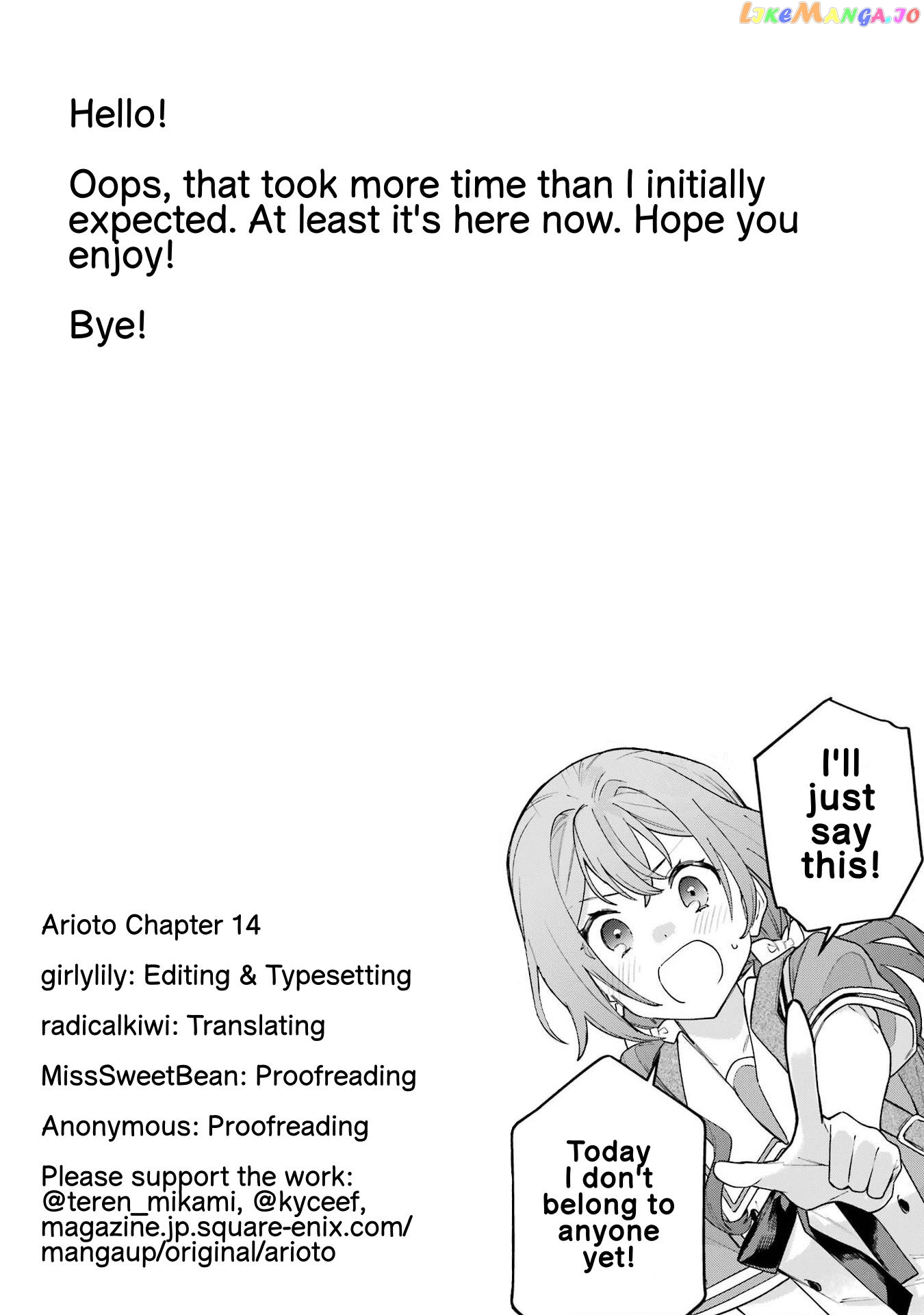 A Yuri Story About A Girl Who Insists “it’s Impossible For Two Girls To Get Together” Completely Falling Within 100 Days chapter 14 - page 35